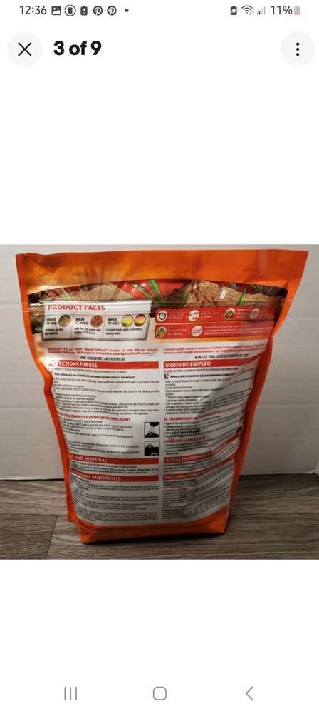 Spectracide Fire Ant Shield Mound Destroyer Granules, 3.5-Pound