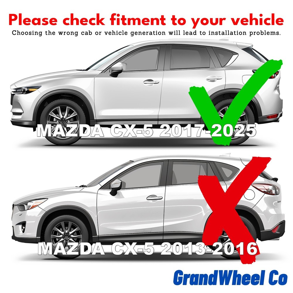 Rain Guards Vent Visors Shade for 2017-2025 Mazda CX-5