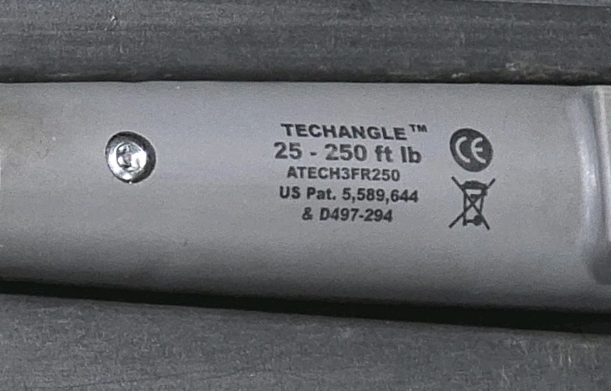 Snap-on 1/2” Drive Techangle Electronic Torque Angle Wrench ATECH3FR250