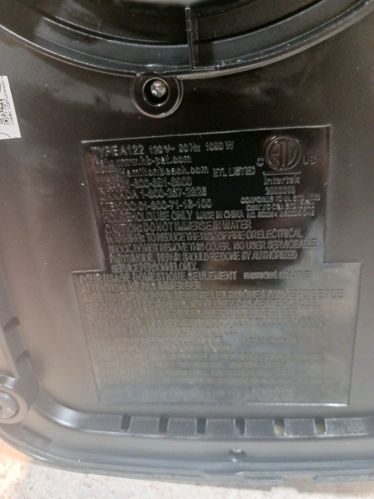 Hamilton Beach Flex Brew Single Serve Model 49979