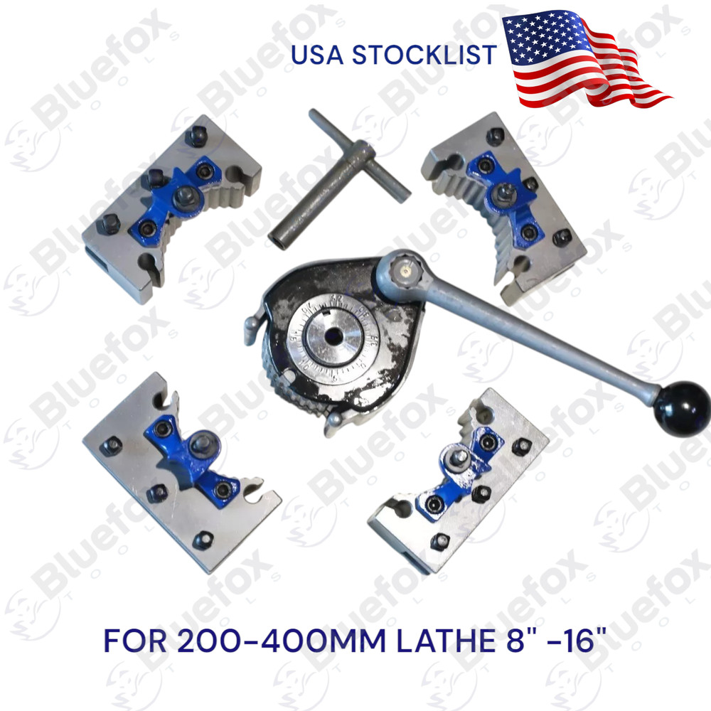 E5 40Position Quick Change Tool Post Kit For 200-400mm Lathe 8" -16" Multifix