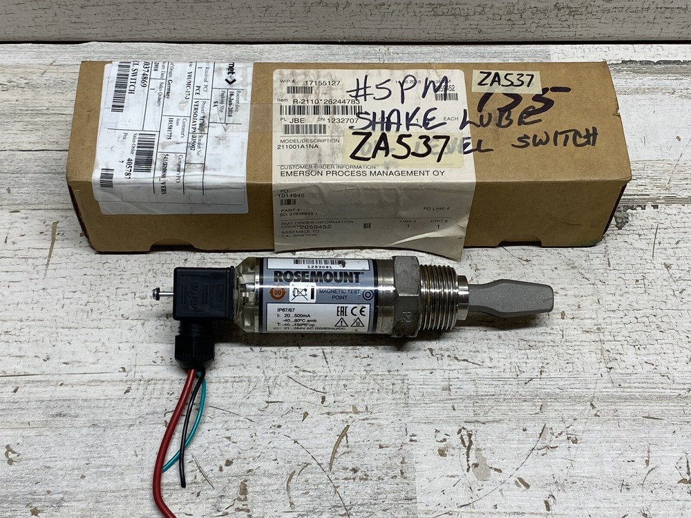 Rosemount 2110 Liquid Level Switch 211001ANA