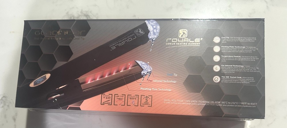 Gladiator Genius Heating Element Hair Revival Technology with Cool Tip- MSRP$600