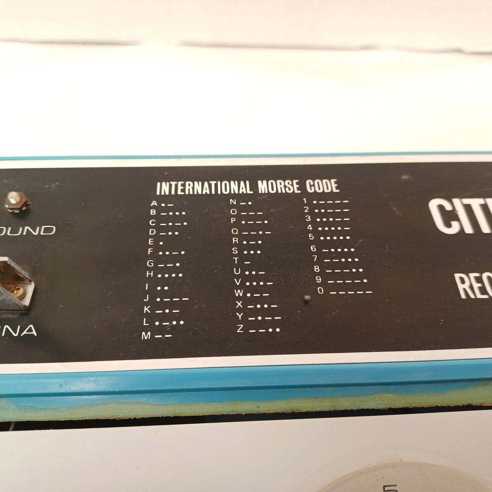 Citizens Band Receiver Communicator Morse Code VF 2300