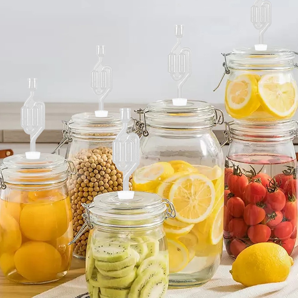 Brewing Airlock Clear Hydrolocks For Fermentation Airtight Equipment Enhanced