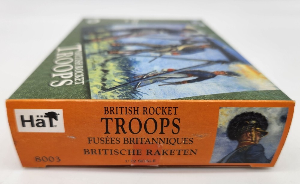 Hat Industrie 8003 Model Figures - British Rocket troops 4 Carts