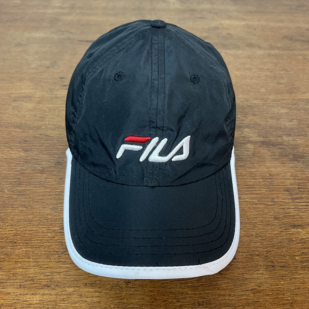 FILA Running Hat Cap Polyester Sport Adjustable One Size