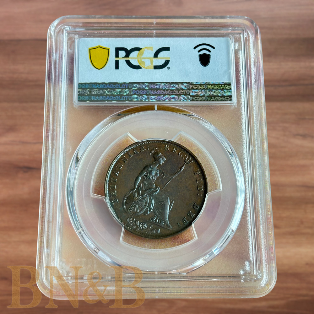 1853 Great Britain 1/2D MS 63 BN S-3949