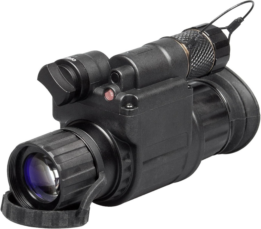 Wolf-14 NL1 Gen 2+ Night Vision Monocular - Tactical, Helmet-Mountable, Black