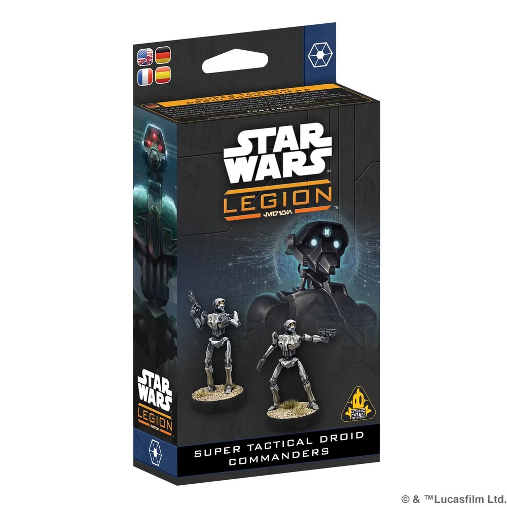 Star Wars Legion: Super Tactical Droid Commanders! Atomic Mass Games!