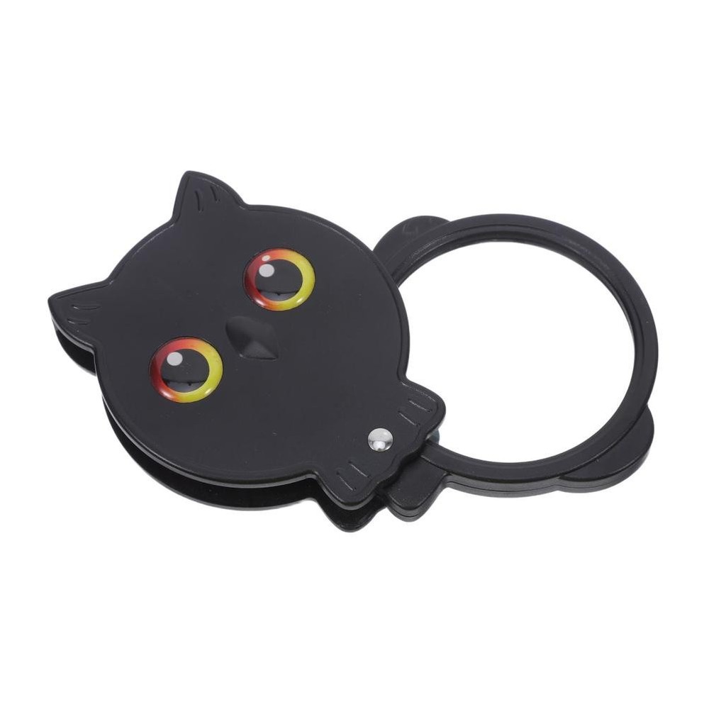 Owl Pocket Loupe Rotating Folding Magnifier Compact Travel Reader Tool