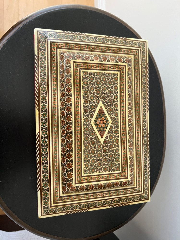 Persian Khatam Inlaid Micro Mosaic Box