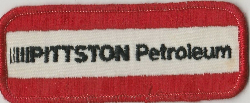 VINTAGE PITTSTON PETROLEUM ADVERTISING  PATCH