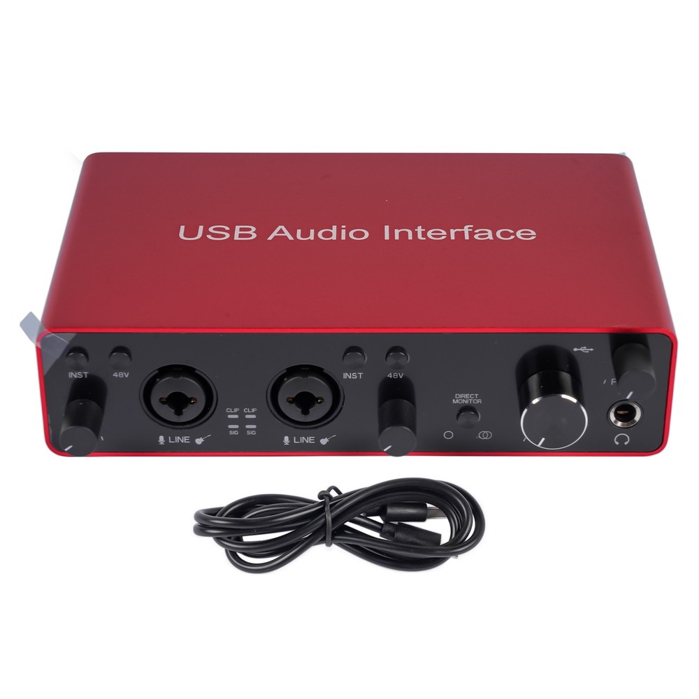 Scarlett 2i2 3rd Gen USB Audio Interface 24 Bit (192 kHz) For Studio/Recording