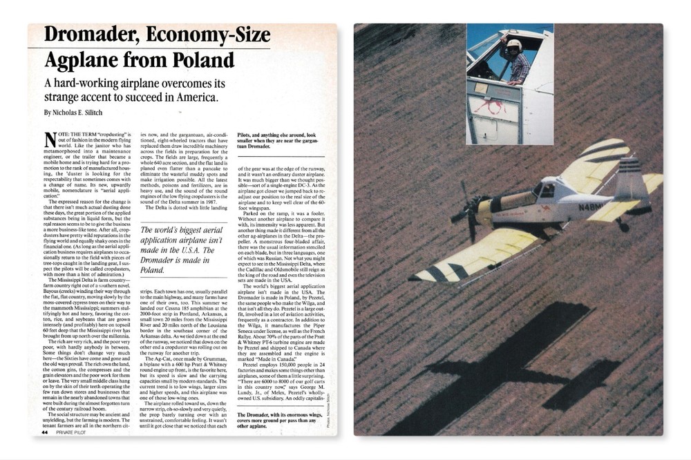 Dromader AG Aircraft Report 6/18/2025m