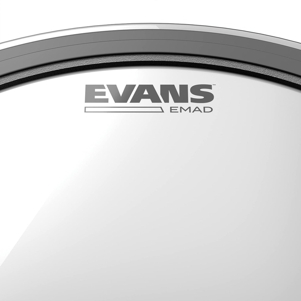 EMAD Clear Tom Hoop Drum Head, 16 Inch