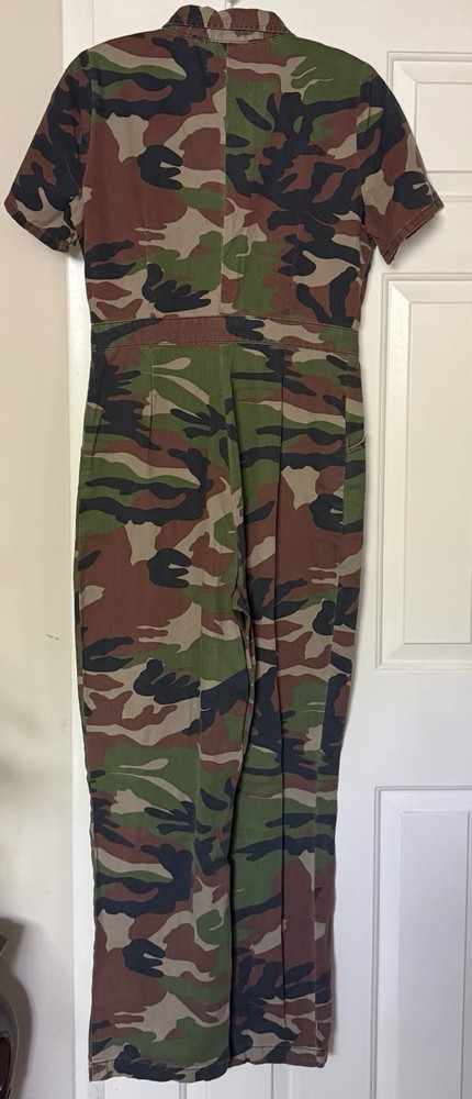 Urban Outfitters Camo Flight Jumpsuit Size Medium $25
