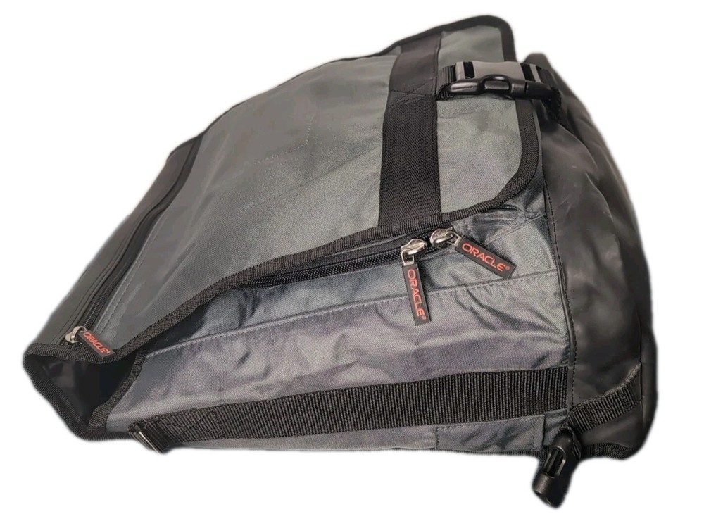 Oracle Brand Backpack Laptop Bag Compaq EMC² INTEL Sun Microsystems Advertising