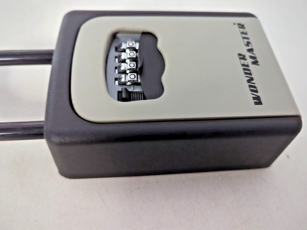WONDER MASTER KEY LOCK BOX, COMBINATION OUTSIDE