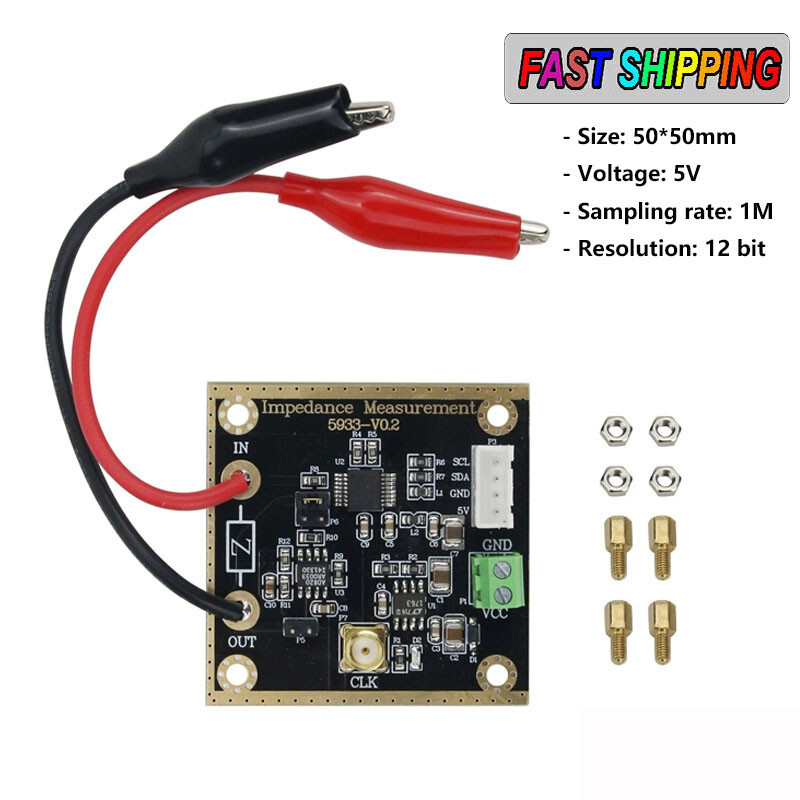 AD5933 Impedance Converter Network Analyzer Module 1M Sampling Rate 12 Bit Board