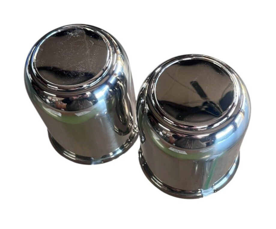 3.19" Stainless Steel Center Cap (QTY 2)