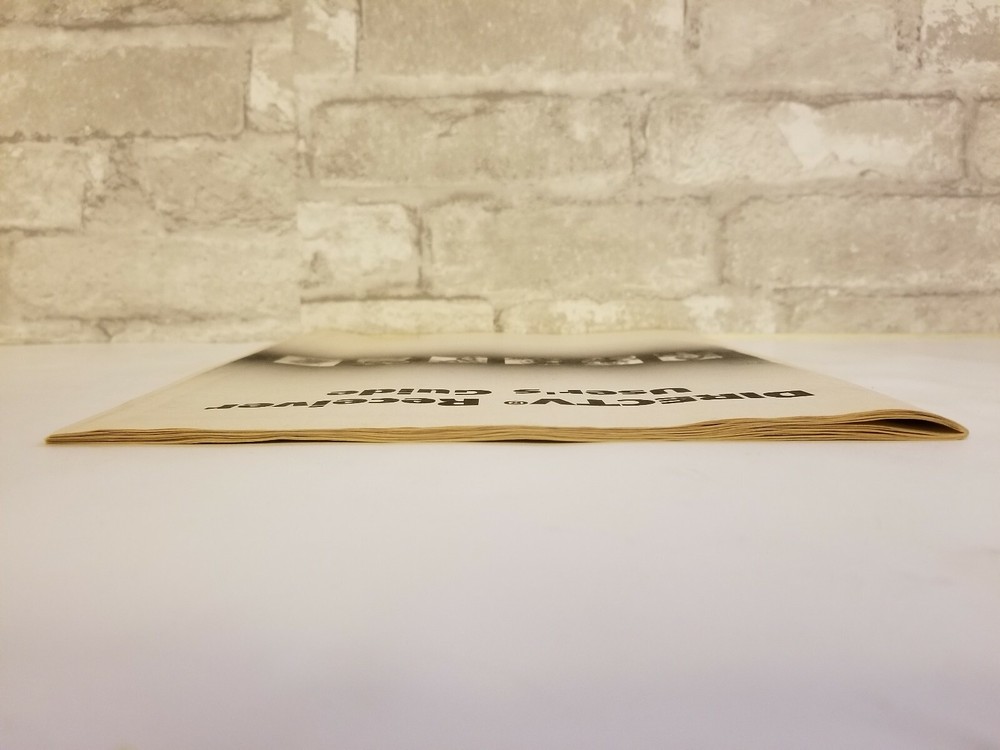 DIRECTV Receiver Original Manual User's Guide