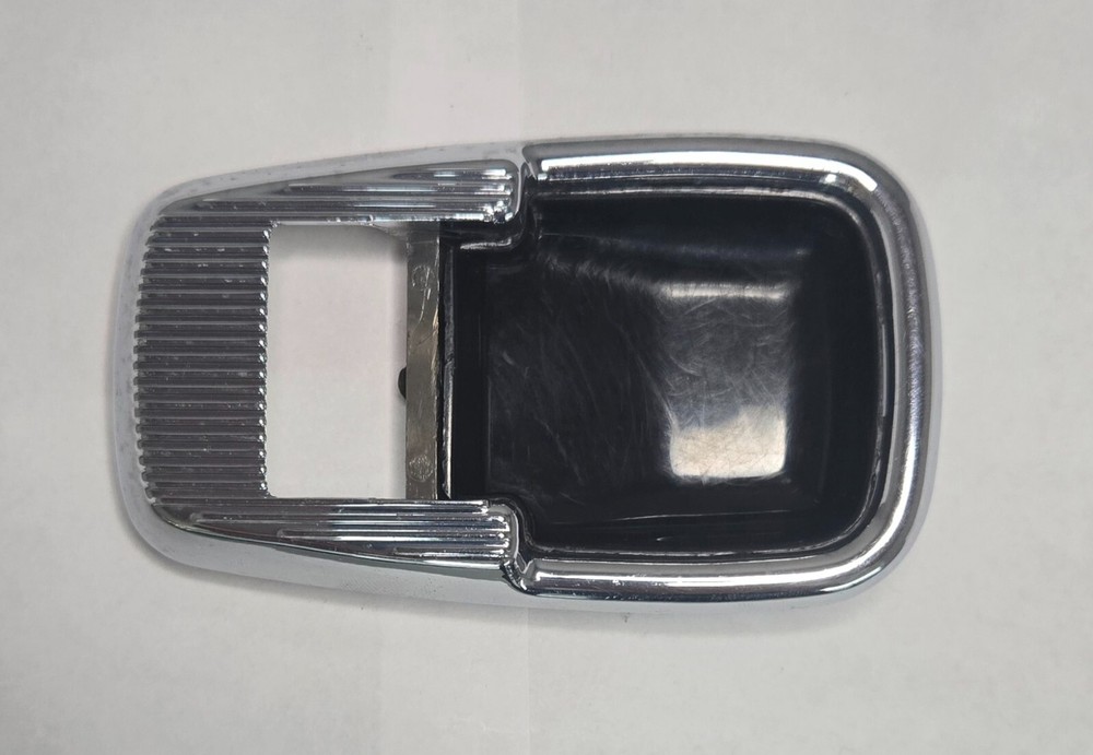 Vintage VW Interior Door Handle Trim Chrome