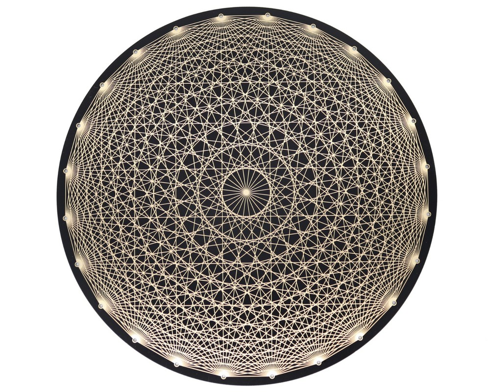 24 pointed large Tesseract radionics broadcasting manifestation disc