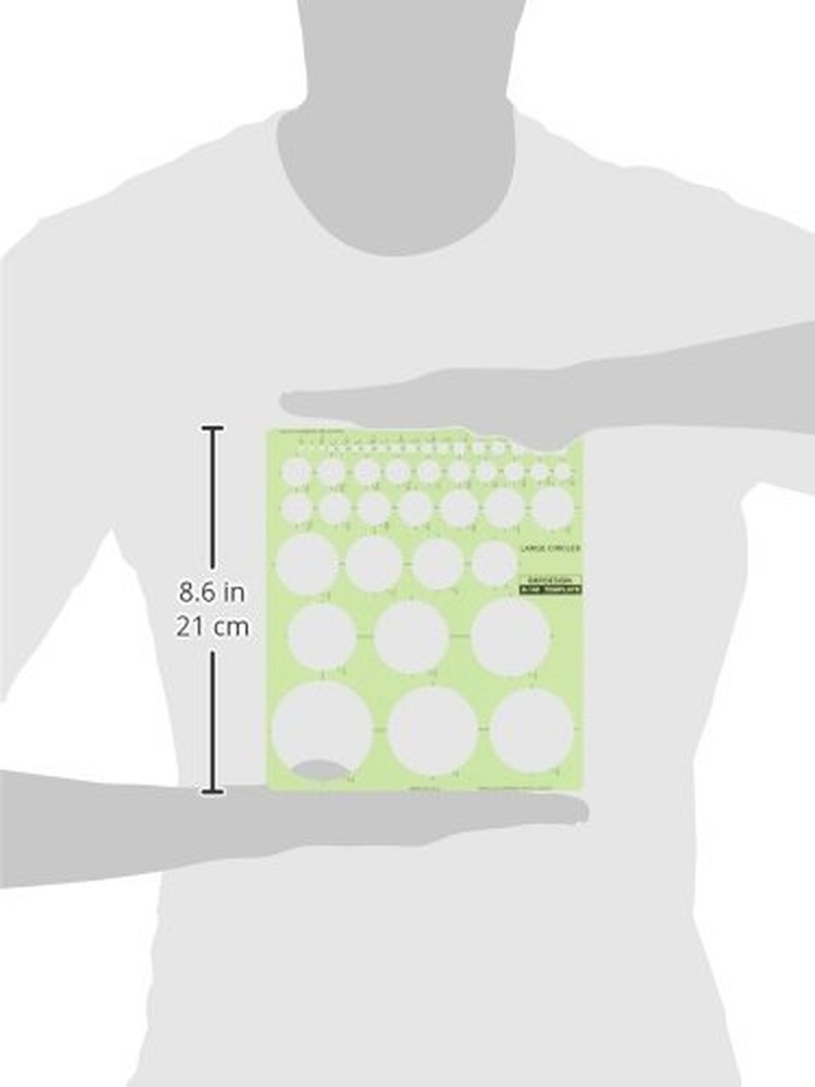 Rapidesign Large Circles Template, 1 Each (R140)