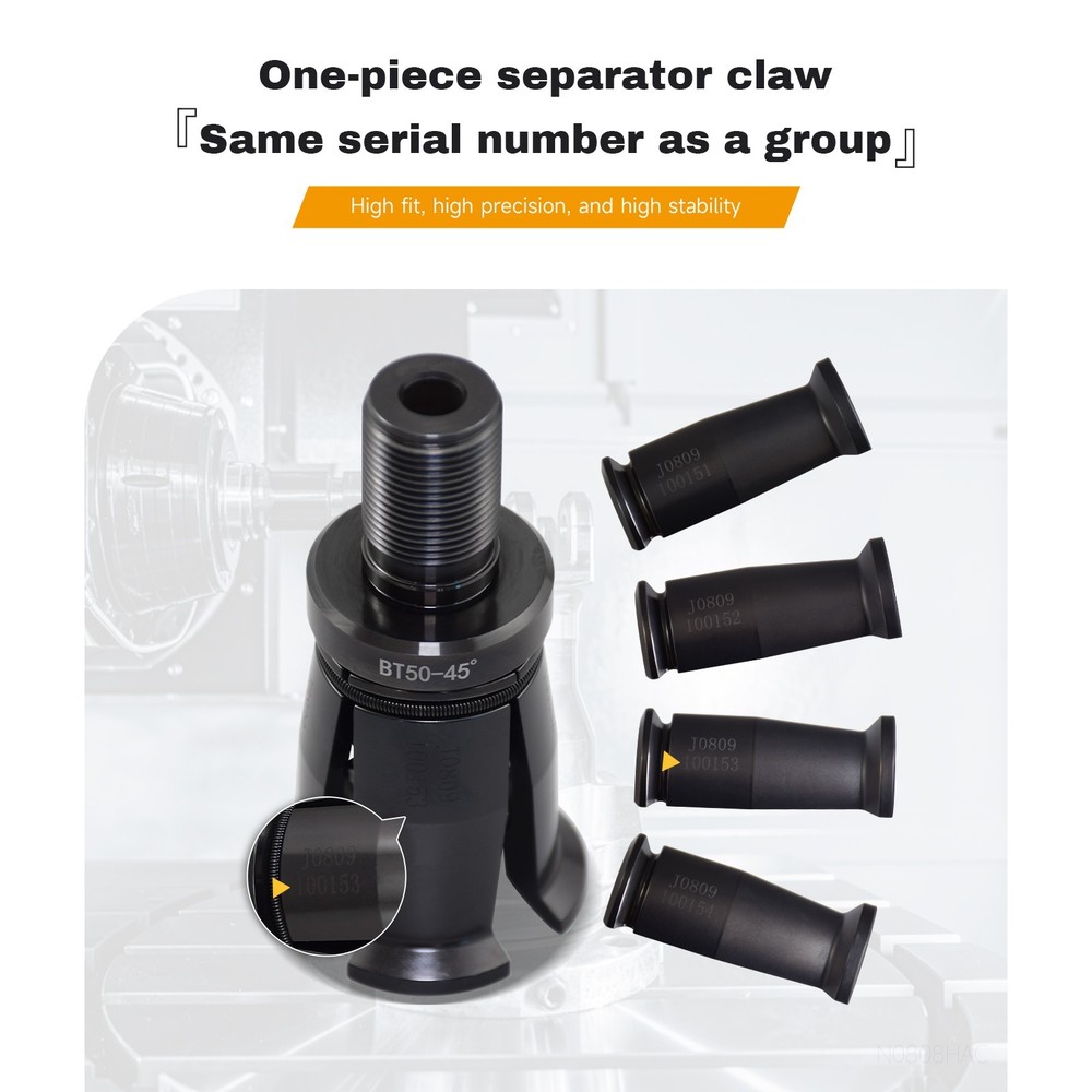 CAT50 External Thread Spindle Pull Claw Gripper Mass Production Alloy Steel