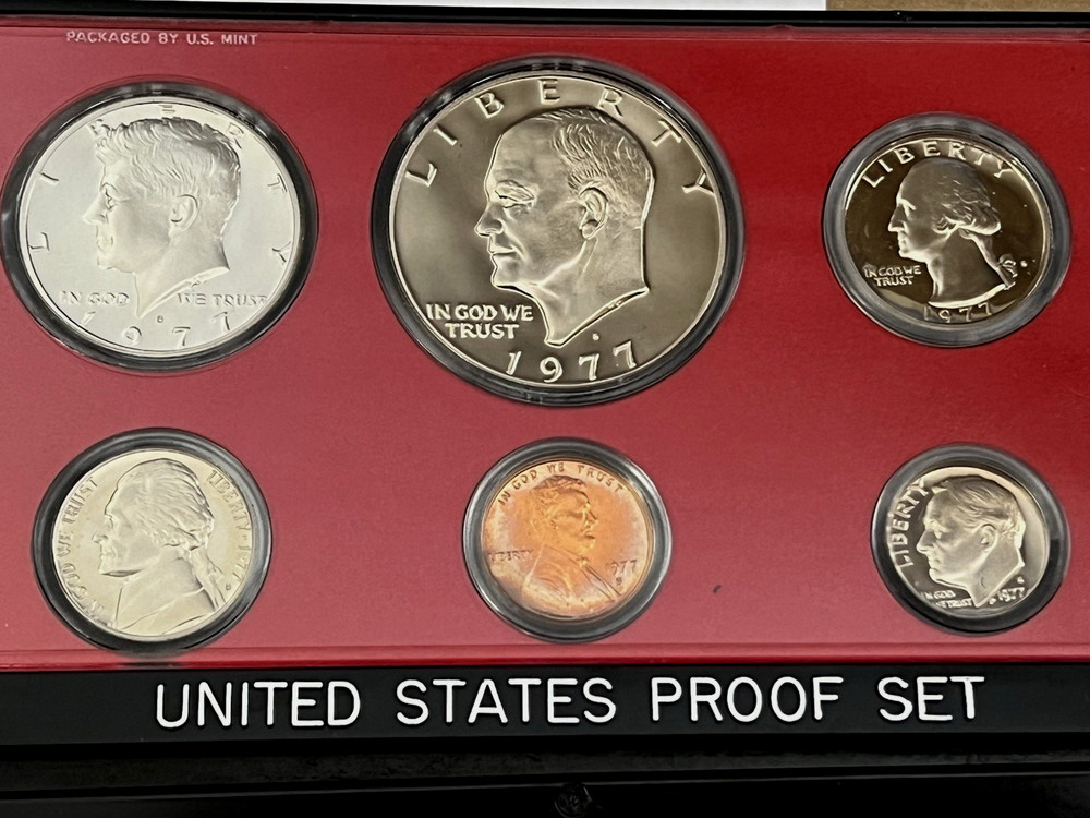 1977-S and 1987-S US Proof Sets
