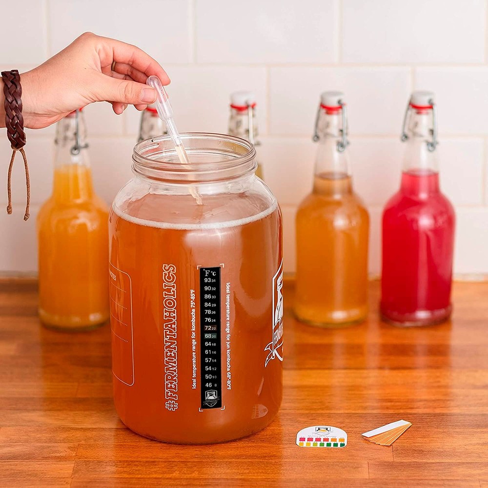 3 Pack Fermentation Adhesive Thermometer - Wide Range 46-93F