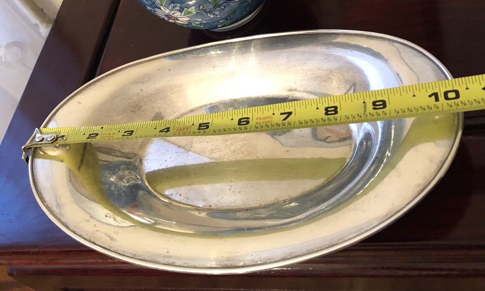 ANTIQUE STERLING SILVER PLATTER /BOWL