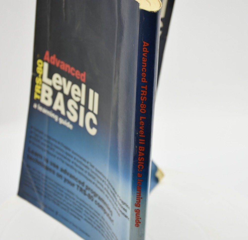1981 RadioShack TRS-80 Advanced Level II BASIC A Learning Guide Cat No 62-2072
