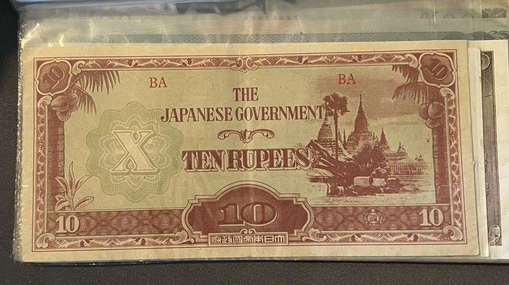 20 Different Asian Countries Bank Notes Banknotes In Sealed Package