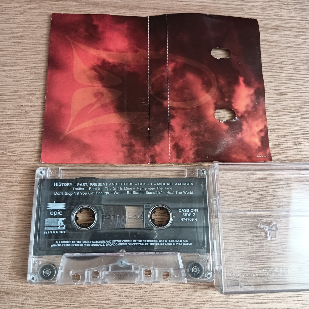 MICHAEL JACKSON - HISTORY - 2x Malaysia Cassette