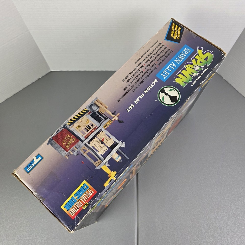 SPAWN ALLEY PLAYSET OPEN BAD BOX