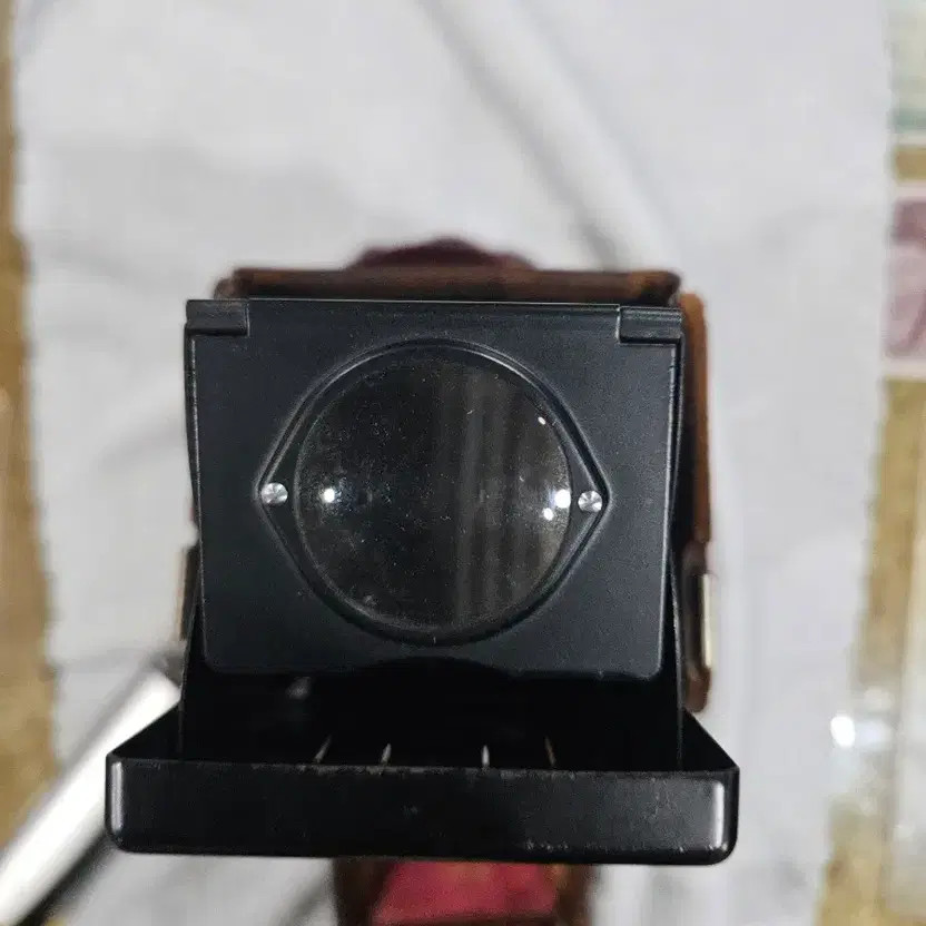 Ricohflex Model VIIS Vintage Camera with Leather Case