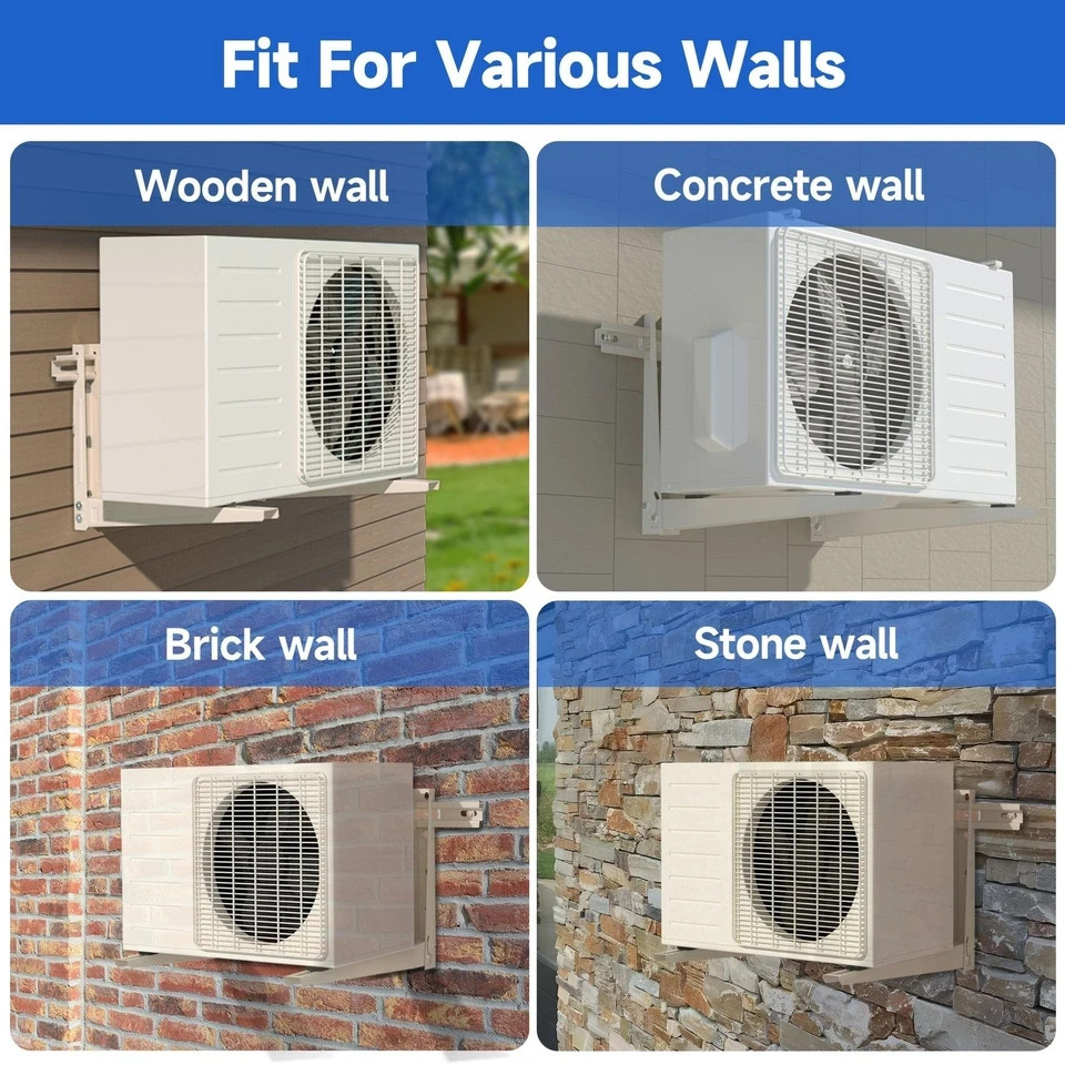 Mini Split Air Conditioner Bracket: Wall Mount for Ductless Mini Split AC/Hea...