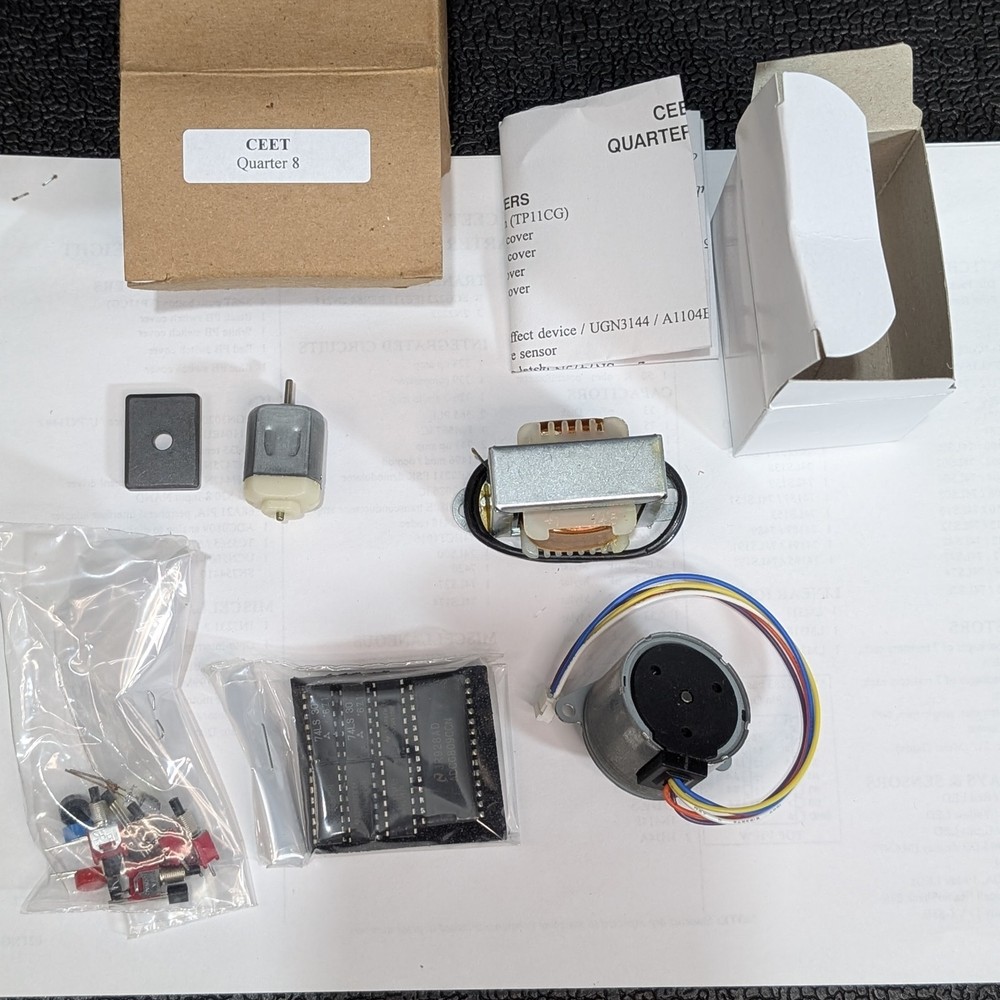 NEW Electronics Project Lot | Tools Weller Xcelite | Components Breadboard ICs