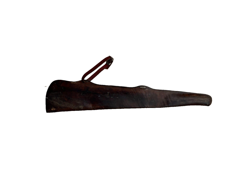 Antique Leather Gun Case