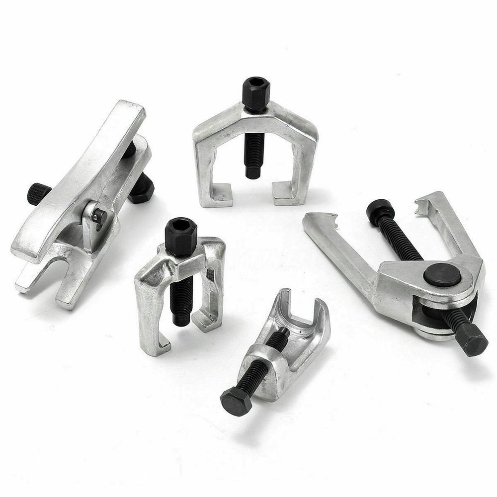 Front End Service Ball Joint Separator Pitman Arm Tie Rod Puller Tool Kit 5pc