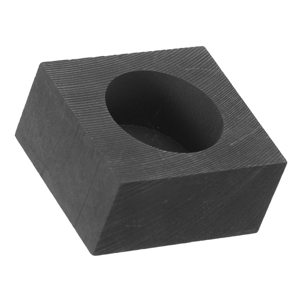 Silver and Graphite Crucible for Melting Beading Dish Molds