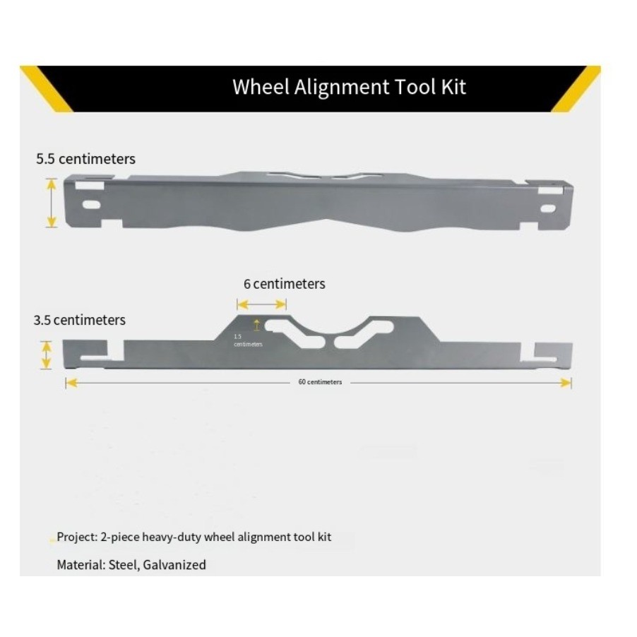 Wheel Alignment Positioning Tool Board, Portable Wheel Alignment Measuring Tool
