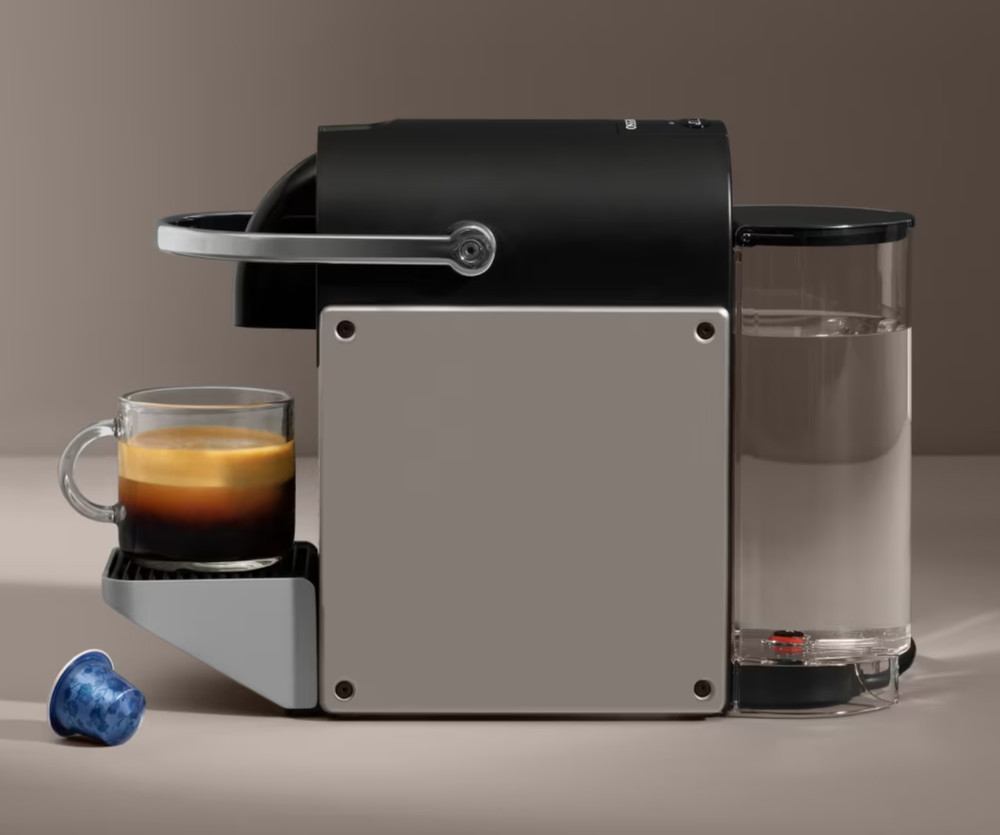 Nespresso Pixie Espresso Machine Titan Redesign