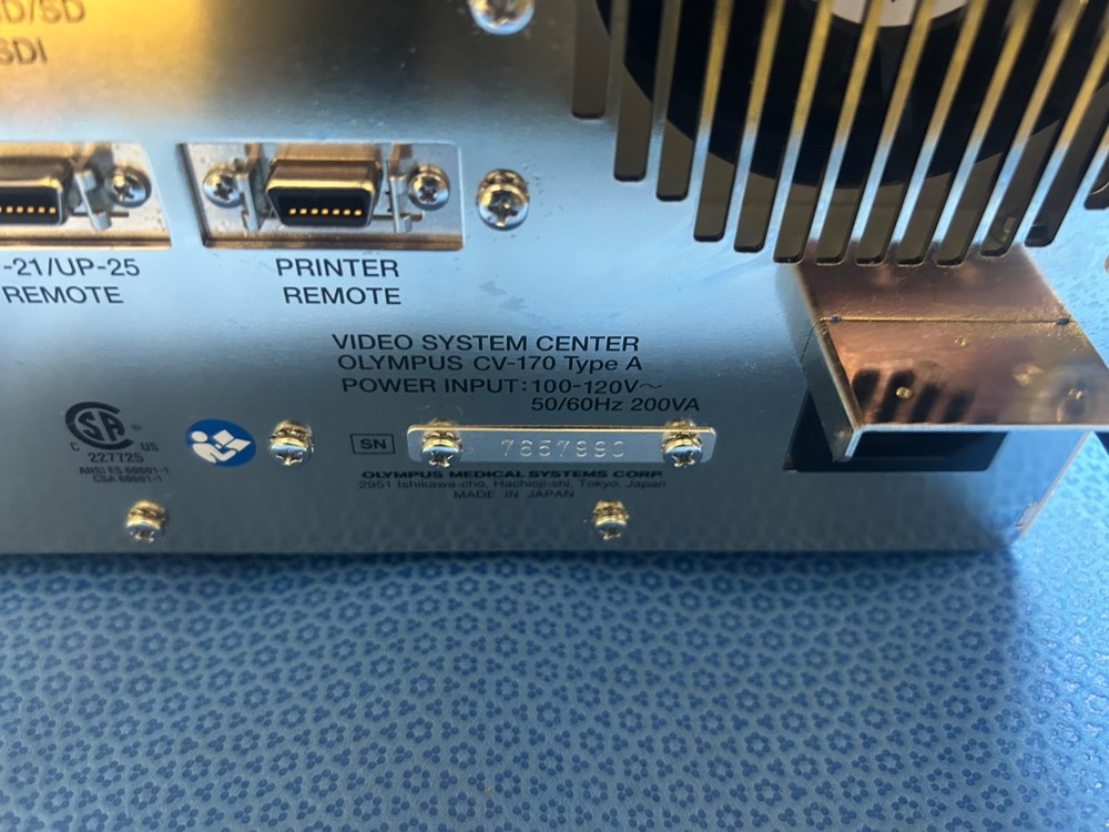 Olympus CV-170 Video Processor/Light Source