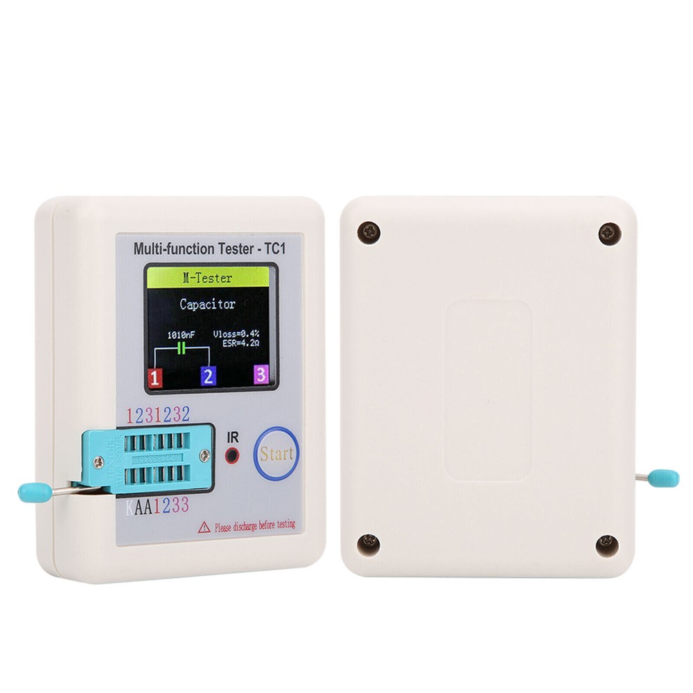 1.8" TFT Screen Multi-function Transistor Tester LCR-TC1 For Capacitor Diodes