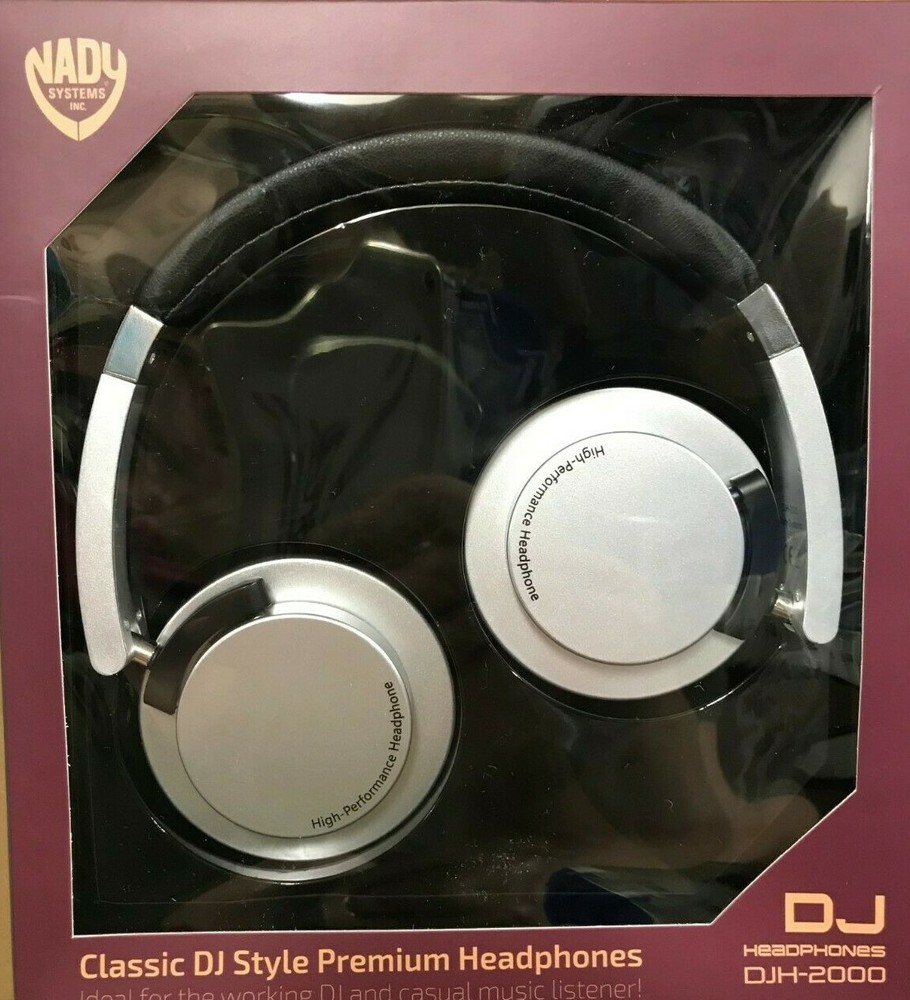 Nady - DJH-2000 - Lightweight, Multi-position Pro DJ Headphones