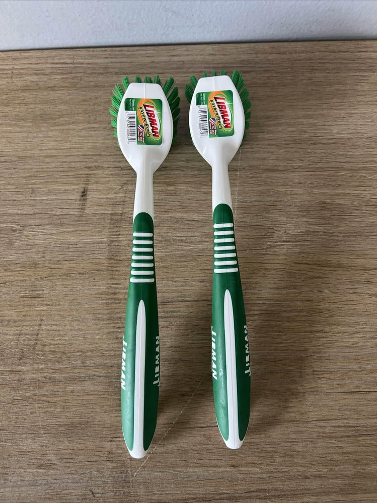 LIBMAN 8-Inch Kitchen Brush (2 PACK)