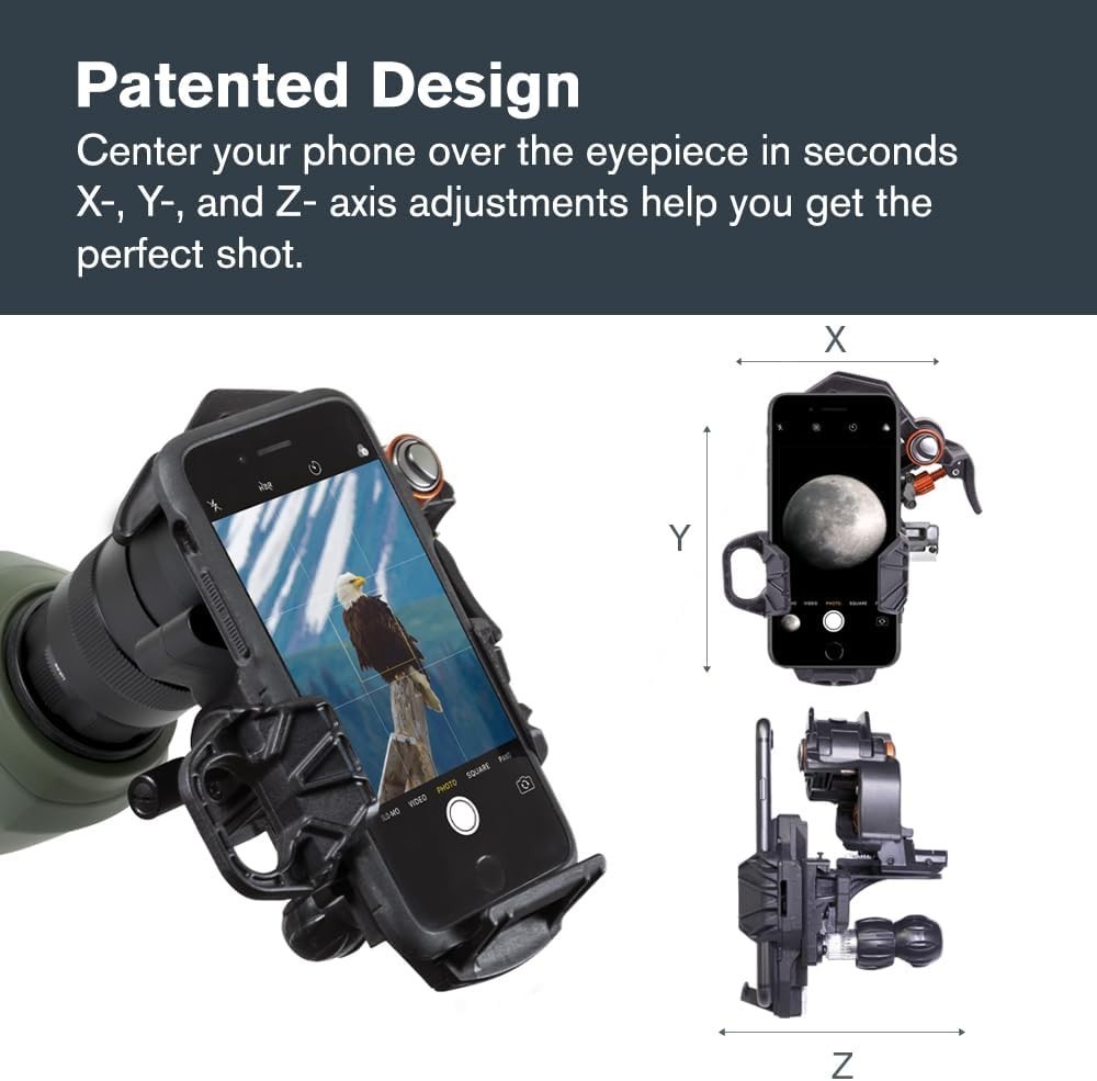 Universal Phone Mount for Binoculars & Scopes